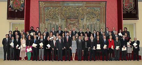 Entrega del Premio Nacional de Literatura Infantil y Juvenil 2012